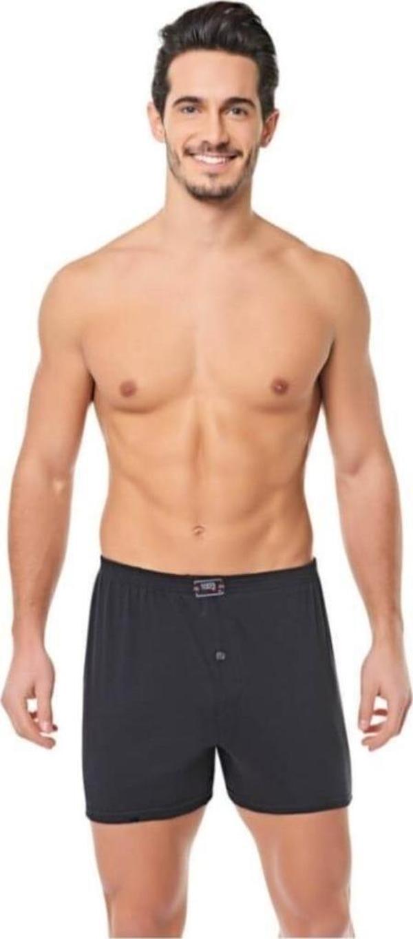 SEHER YILDIZI 0008 ERKEK DÜZ BOXER TEKLİ - Image 1