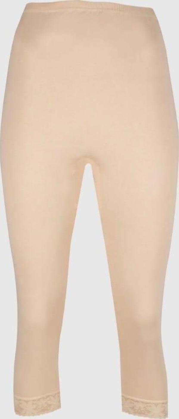 CEYLANOĞLU 237 KADIN RİBANA DANTELLİ DİZALTI TAYT 6 ADET - Image 1