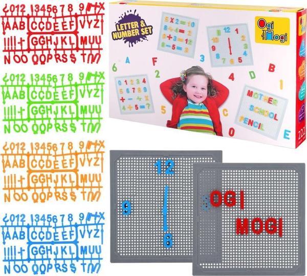 Ogi Mogi Toys Harf Ve Rakam Seti 220 Parça - Image 1