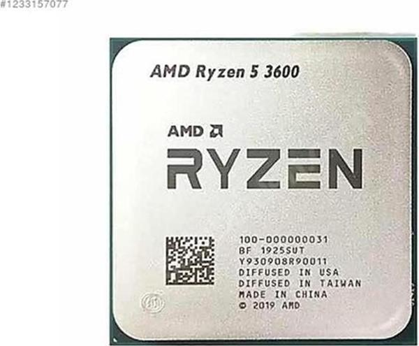 Amd Ryzen 5 3600 Mpk 3.60Ghz 32Mb Am4 (65W) Kutusuz Fansız İşlemci - Image 1