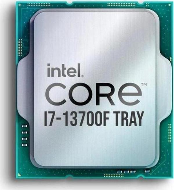 Intel Core İ7 13700F Tray 2.1Ghz 30Mb Önbellek 16 Çekirdek 1700 10Nm Kutusuz Fansız İşlemci - Image 1
