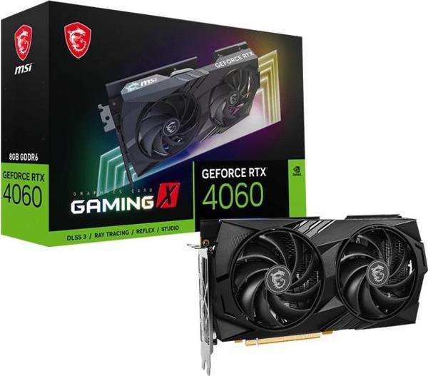 Msi Geforce Rtx4060 Gaming X 8Gb Gddr6 128 Bit Dlss 3 Ekran Kartı - Image 1