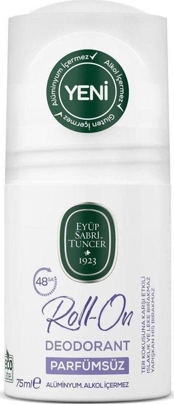 Eyüp Sabri Tuncer Roll-On Deodorant - Parfümsüz 75Ml - Image 1