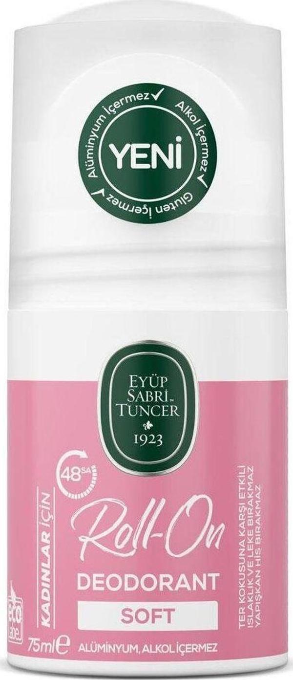 Eyüp Sabri Tuncer Roll-On Deodorant - Soft Kadın 75Ml - Image 1
