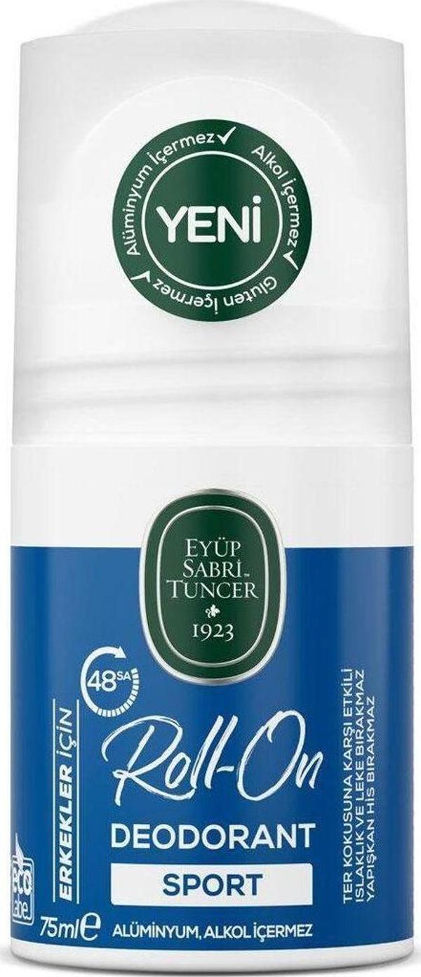 Eyüp Sabri Tuncer Roll-On Deodorant - Sport Erkek 75Ml - Image 1