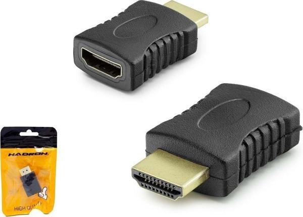Hadron Hdx1258 Hdmi (M) To Hdmi (F) Adaptör L Tip Siyah - Image 1