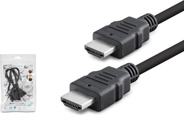 Hadron Hdx2005 Hdmi (M) To Hdmi (M) Kablo Pvc 3 Metre Siyah - Image 1