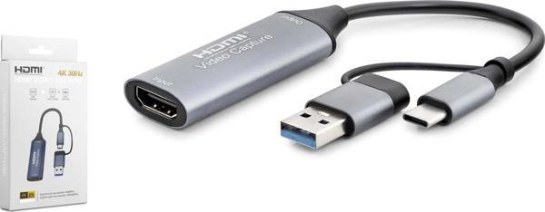 Hadron Hdx7844 Hdmi Video Capture Type-C+Usb To 4K 30Hz - Image 1