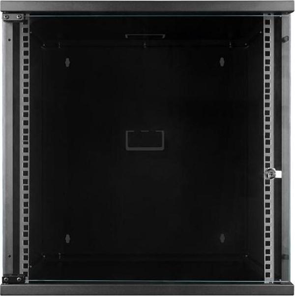 S-Link Sl-U12 Yeni Nesil 12U Soho Rack Kabin W 530Mm D 400Mm Siyah - Image 1
