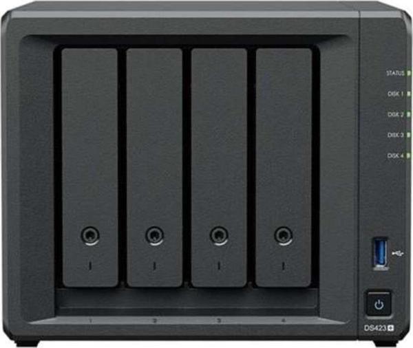Synology Ds423+ 4 Yuvalı J4125 Depolama Ünitesi - Image 1