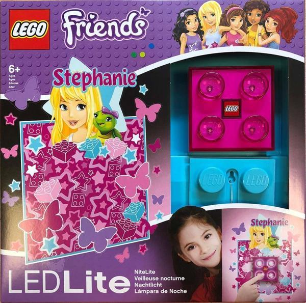 LEGO Friends Stephanie Led Night Light with Wall Decals +5 Yaş (1 Parça) - Image 1