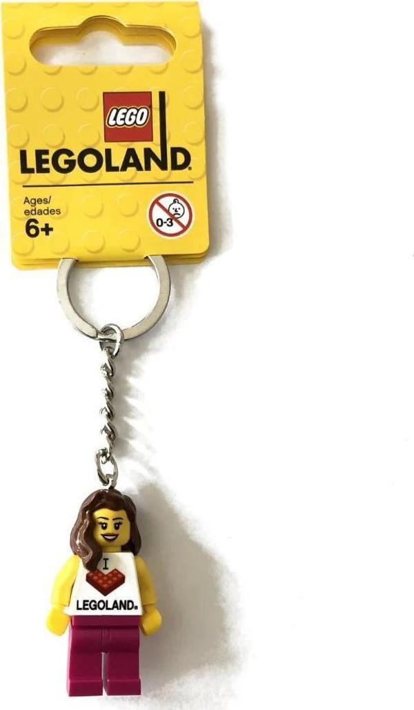 LEGO Gear 851330 I Brick land Key Chain (Female) +6 Yaş (1 Parça) - Image 1