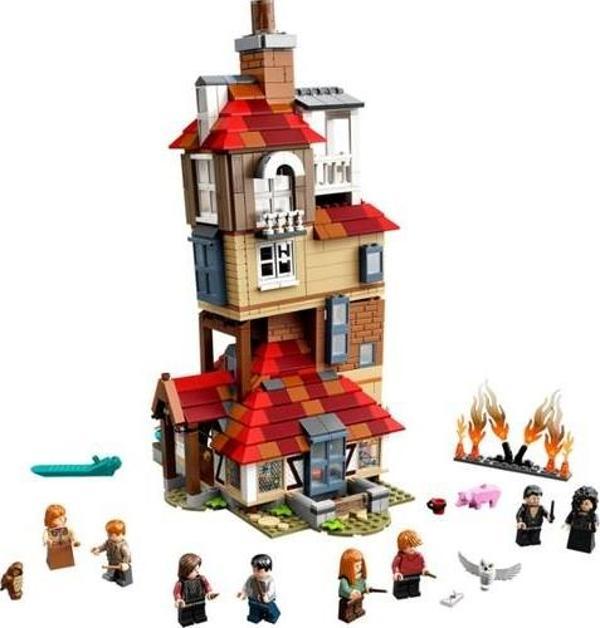 LEGO Harry Potter 75980 Attack on The Burrow +9 Yaş (1047 Parça) - Image 1