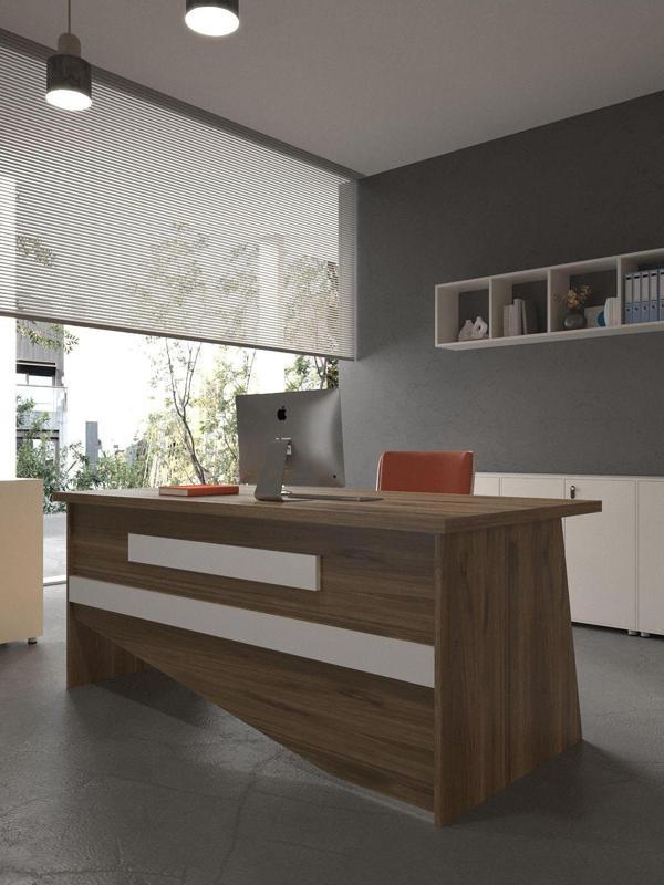 Festival Ofis Masası - OFİS-10-2-1-180X90 Beyaz - Beyaz - Image 1