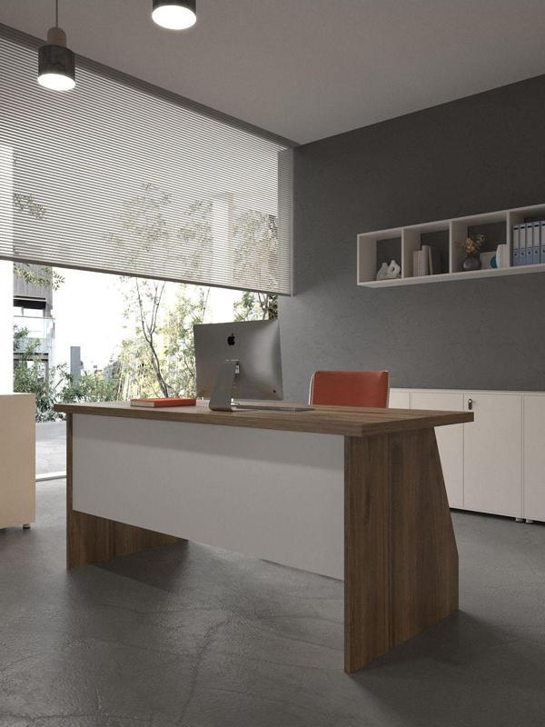 Festival Ofis Masası - OFİS-2-2-1-180X60 Beyaz - Beyaz - Image 1