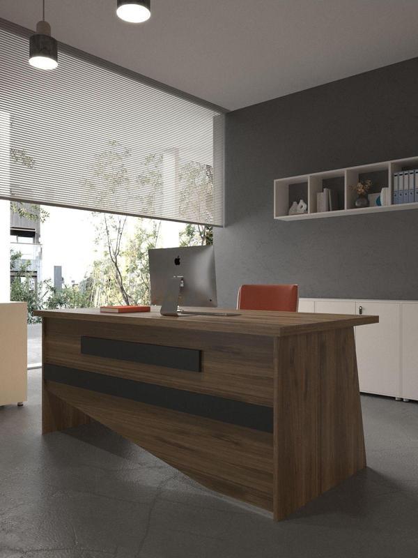 Festival Ofis Masası - OFİS-10-2-4-140X60 Beyaz - Antrasit - Image 1