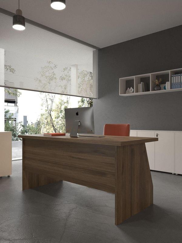 Festival Ofis Masası - OFİS-2-2-2-180X90 Beyaz - Ceviz - Image 1