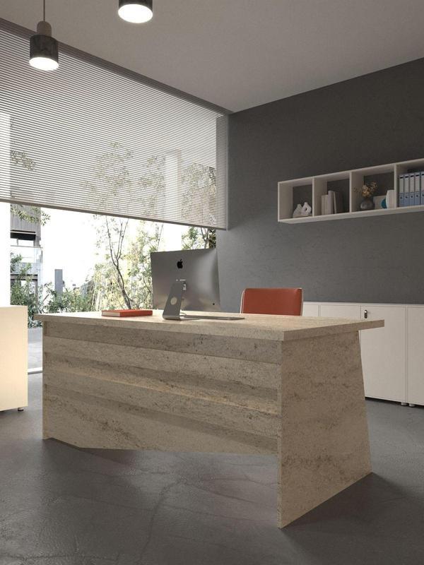 Festival Ofis Masası - OFİS-4-8-8-140X75 Beyaz - Travelter - Image 1