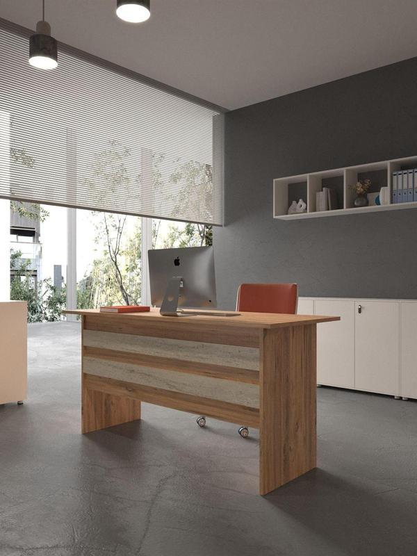 Festival Ofis Masası - OFİS-1-6-8-140X60 Beyaz - Travelter - Image 1