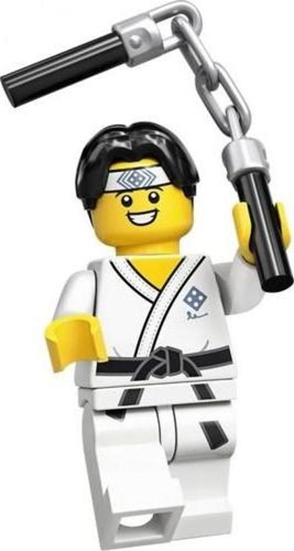 LEGO Minifigures 71027 Series 20: 10.Martial Arts Boy +5 Yaş (1 Parça) - Image 1