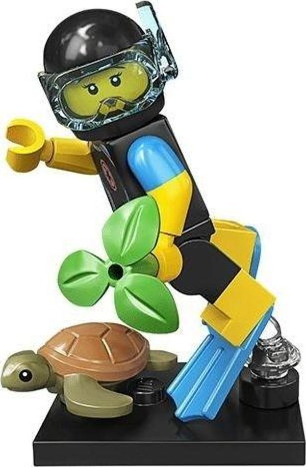 LEGO Minifigures 71027 Series 20: 12.Sea Rescuer +5 Yaş (1 Parça) - Image 1