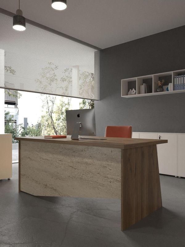 Festival Ofis Masası - OFİS-5-2-8-180X60 Beyaz - Travelter - Image 1