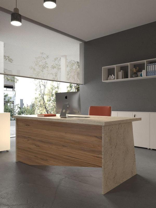 Festival Ofis Masası - OFİS-5-8-6-120X60 Beyaz - Çam - Image 1