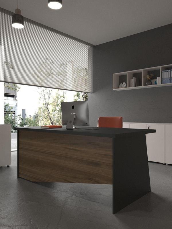 Festival Ofis Masası - OFİS-5-4-2-180X90 Beyaz - Ceviz - Image 1