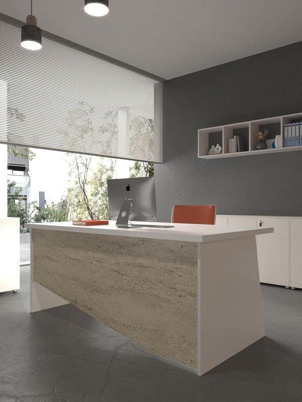 Festival Ofis Masası - OFİS-7-1-8-180X75 Beyaz - Travelter - Image 1