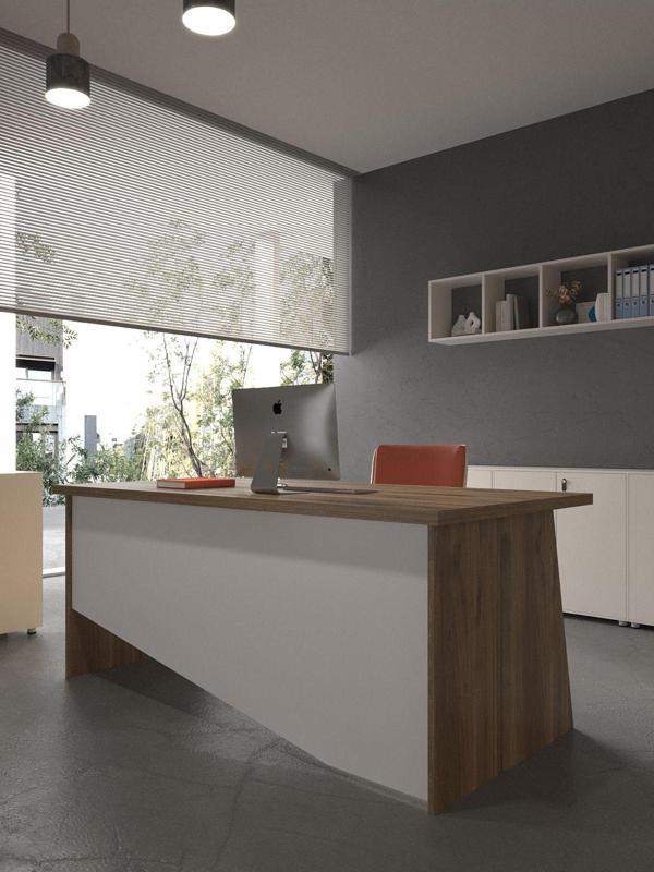 Festival Ofis Masası - OFİS-7-2-1-180X60 Beyaz - Beyaz - Image 1