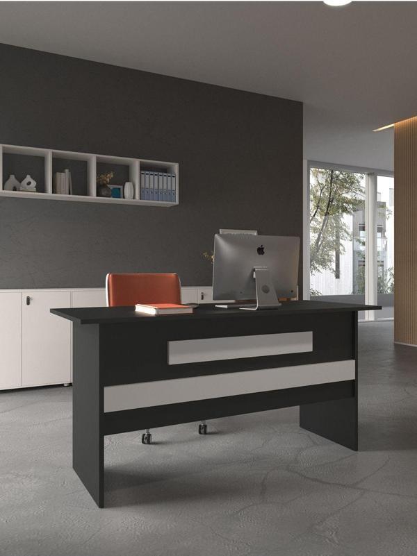 Festival Ofis Masası - OFİS-8-4-1-180X90 Beyaz - Beyaz - Image 1