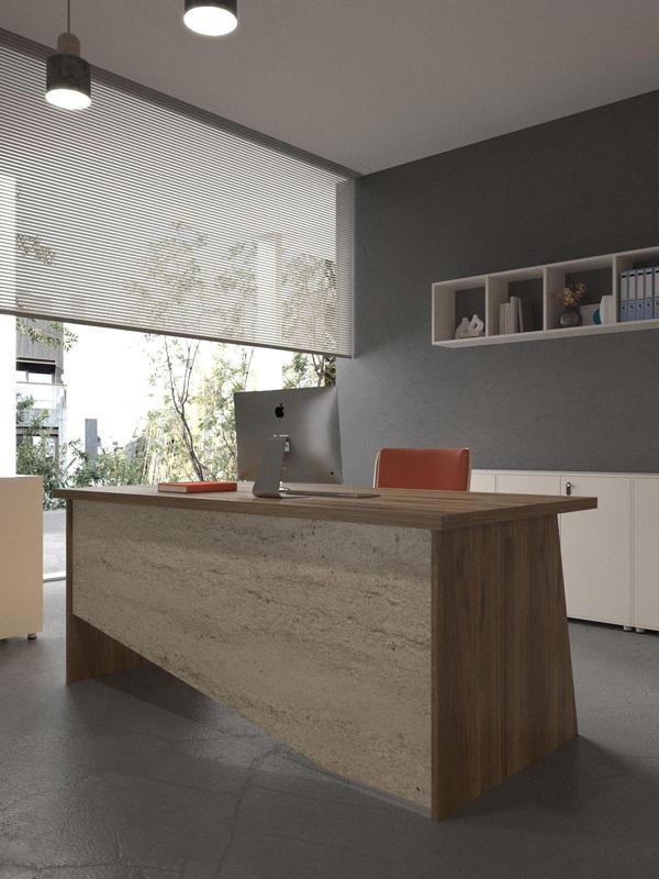 Festival Ofis Masası - OFİS-7-2-8-180X75 Beyaz - Travelter - Image 1