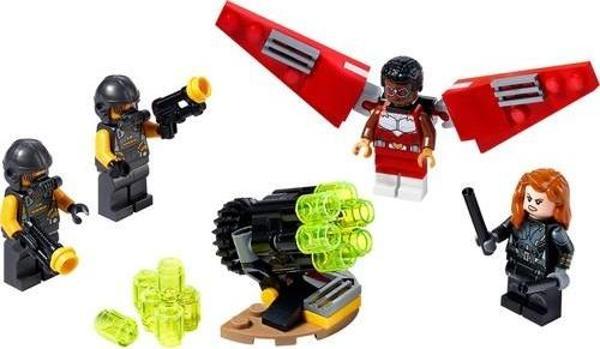LEGO Super Heroes 40418 Falcon and Black Widow Team-Up +8 Yaş (60 Parça) - Image 1