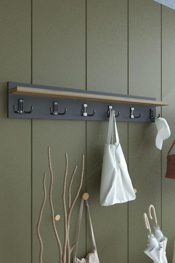 Portmanto Duvar Askılığı Elbise Askılığı ASKI-006-4-2 - 80 cm - Image 1