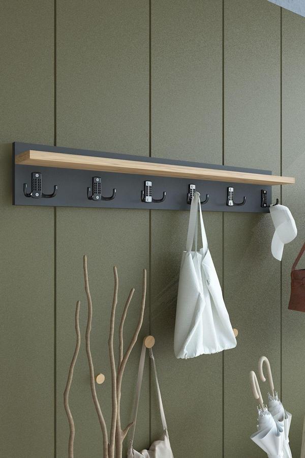 Portmanto Duvar Askılığı Elbise Askılığı ASKI-006-4-6 - 80 cm - Image 1