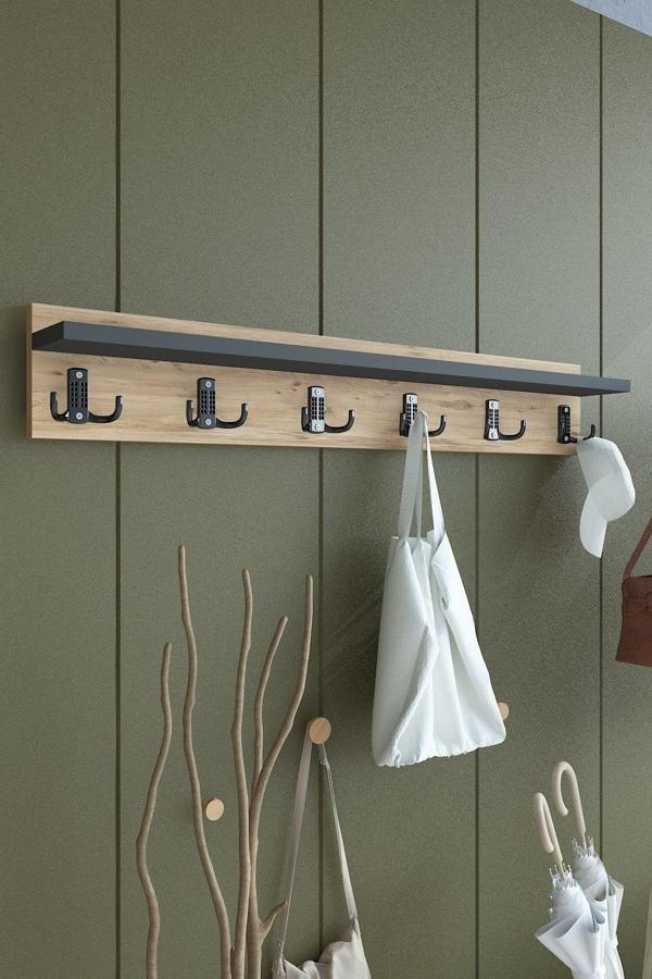 Portmanto Duvar Askılığı Elbise Askılığı ASKI-006-6-4 - 80 cm - Image 1
