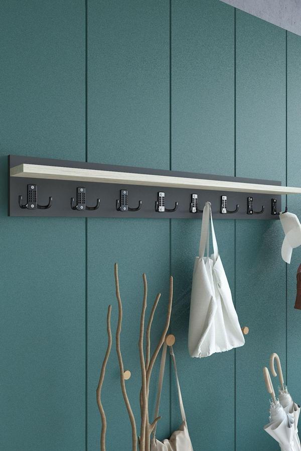 Portmanto Duvar Askılığı Elbise Askılığı ASKI-008-4-8 - 90 cm - Image 1