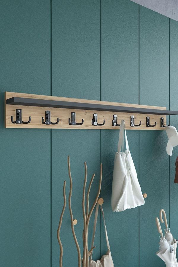 Portmanto Duvar Askılığı Elbise Askılığı ASKI-008-6-4 - 90 cm - Image 1