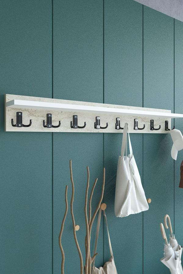 Portmanto Duvar Askılığı Elbise Askılığı ASKI-008-8-1 - 90 cm - Image 1