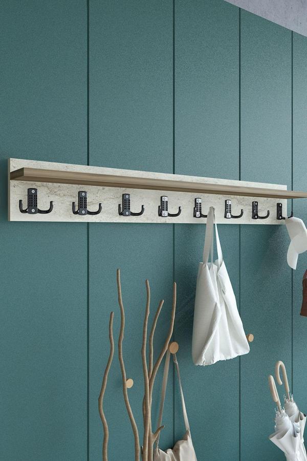 Portmanto Duvar Askılığı Elbise Askılığı ASKI-008-8-2 - 90 cm - Image 1