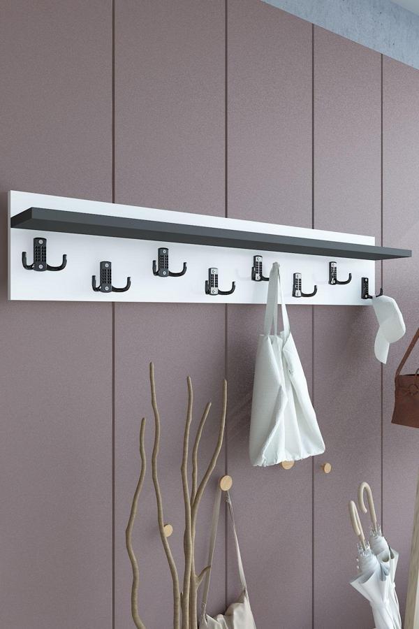Portmanto Duvar Askılığı Elbise Askılığı ASKI-014-1-4 - 80 cm - Image 1
