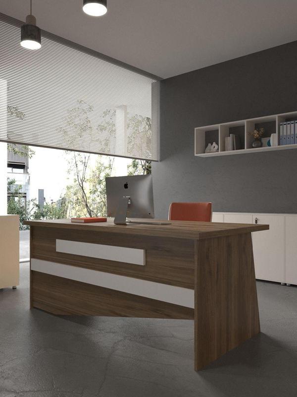 Festival Ofis Masası - OFİS-9-2-1-180X60 Beyaz - Beyaz - Image 1