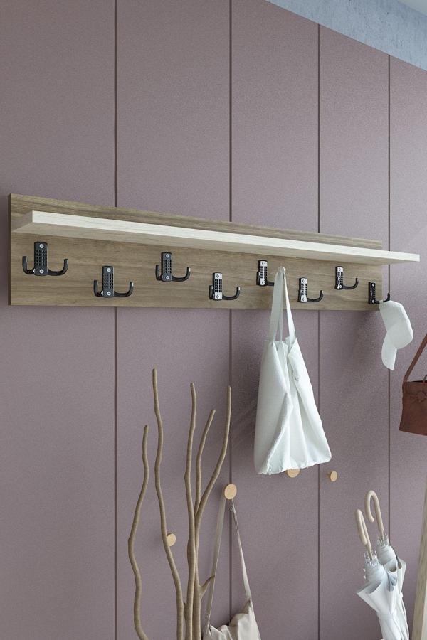 Portmanto Duvar Askılığı Elbise Askılığı ASKI-014-2-8 - 80 cm - Image 1