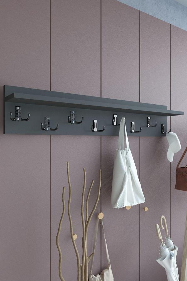 Portmanto Duvar Askılığı Elbise Askılığı ASKI-014-4-4 - 80 cm - Image 1
