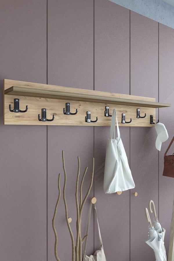 Portmanto Duvar Askılığı Elbise Askılığı ASKI-014-6-2 - 80 cm - Image 1