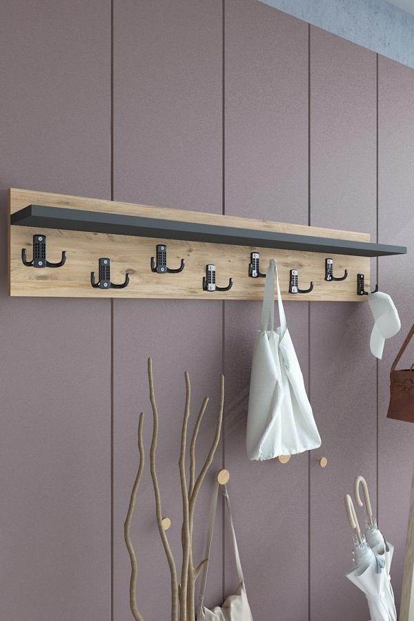 Portmanto Duvar Askılığı Elbise Askılığı ASKI-014-6-4 - 80 cm - Image 1