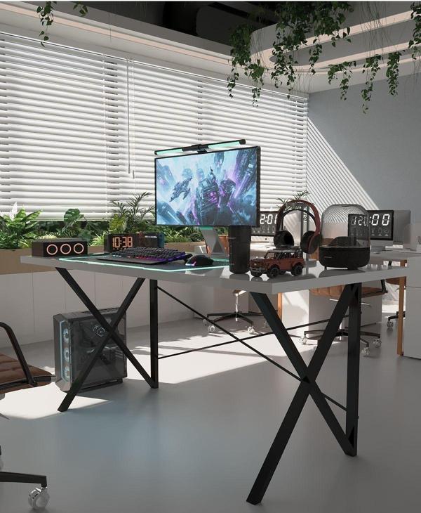 Profesyonel Ofis Masası OF75005-1-160 Beyaz 36 mm Kalınlık - 160 X 75 cm - Image 1