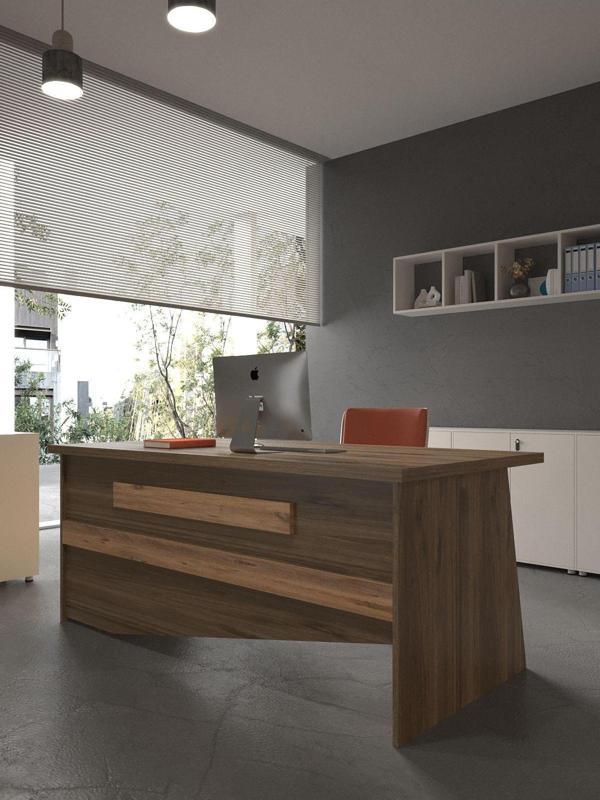 Festival Ofis Masası - OFİS-9-2-6-140X75 Beyaz - Çam - Image 1