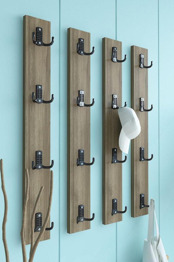Portmanto Duvar Askılığı Elbise Askılığı Ceviz ASKI-013-2 - 75 cm - Image 1