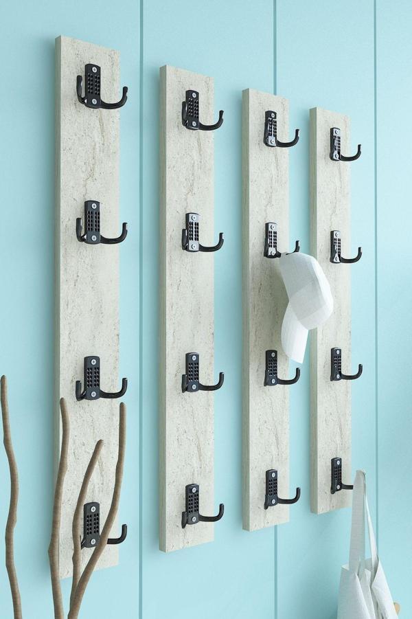 Portmanto Duvar Askılığı Elbise Askılığı Traverten ASKI-013-8 - 75 cm - Image 1